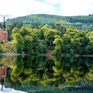 Fonab Castle Overnight Stay for 2 with Champagne Afternoon Tea