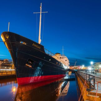 Luxury overnight stay with dinner on board Fingal Edinburgh
