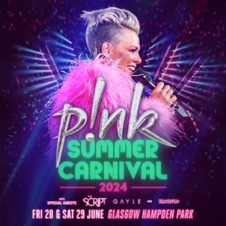 Pink at Hampden for 4 (WITH 200 EXTRA ENTRY INSTANT WINS)