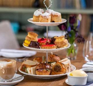 Champagne Afternoon Tea for 4 at Douneside House