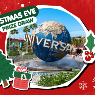 Christmas Eve Draw- Universal Florida 14 Night Stay