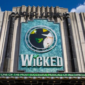 Wicked in London for 2 adults and 2 children