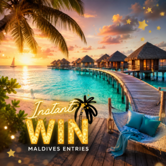 Maldives instant wins- 1000 entries