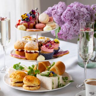 Champagne Afternoon Tea at the Marcliffe, Aberdeen